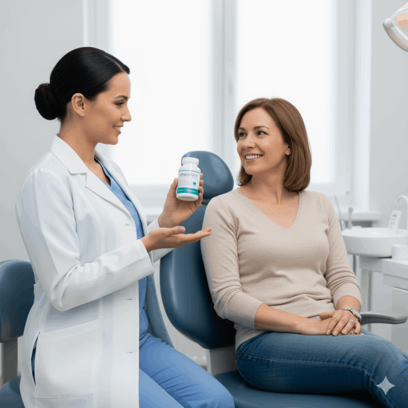 Doctor recommends Synadentix to patient