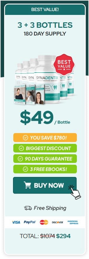 Synadentix -180-days -supply– order now 