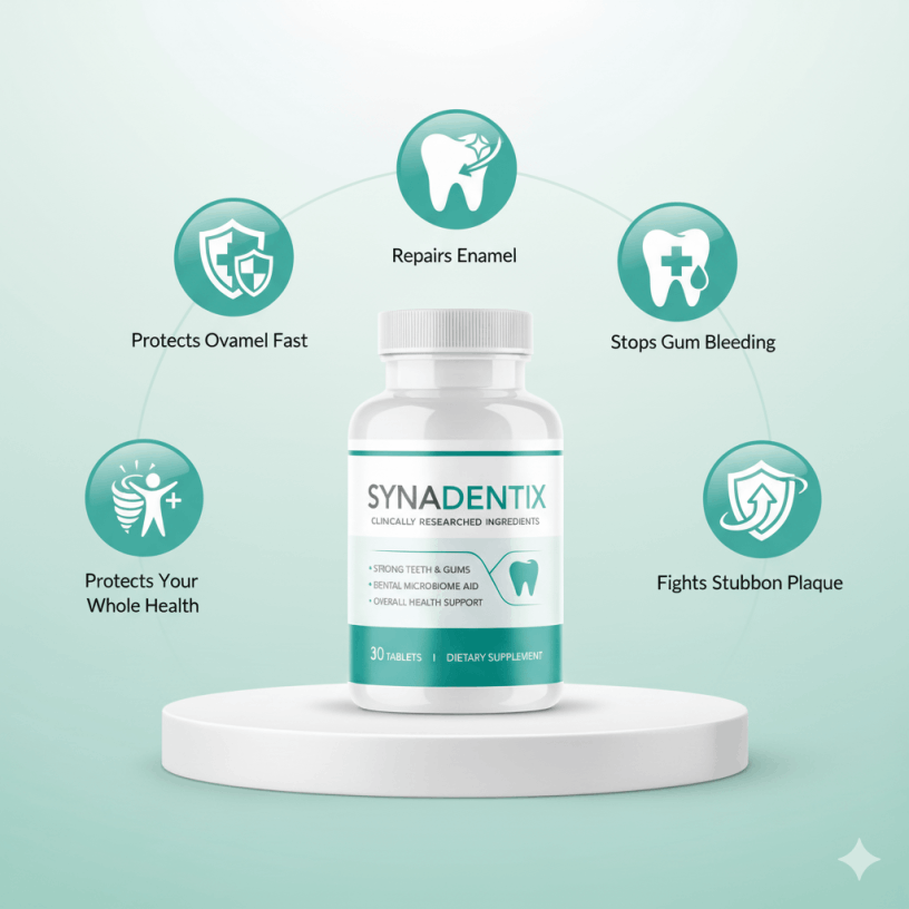 image showing benefits of Synadentix